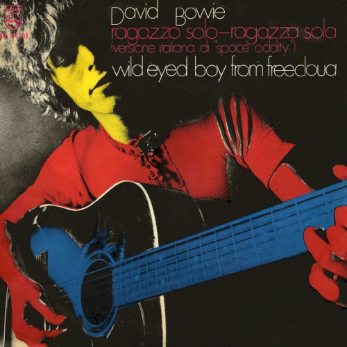 Ragazzo solo, ragazza sola (versione italiana di “Space Oddity”)封面