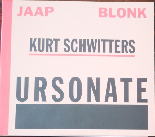 Kurt Schwitters Ursonate封面