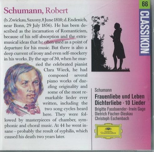 Frauenliebe und Leben / Dichterliebe / 10 Lieder封面