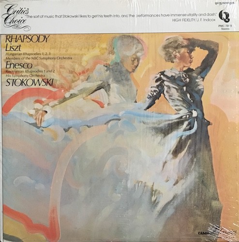 Rhapsody Liszt Enesco Stokowski封面