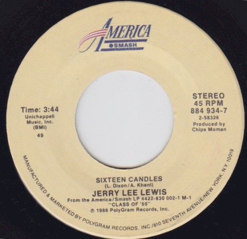 Sixteen Candles / Rock and Roll (Fais-Do-Do)封面