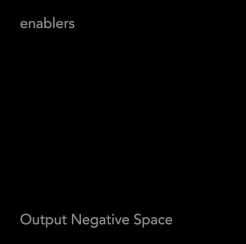 Output Negative Space封面