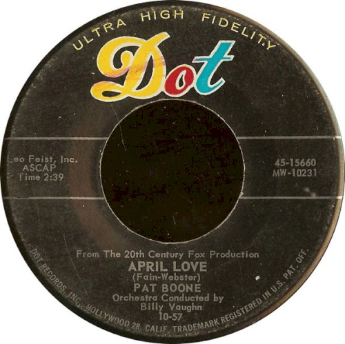 April Love / When the Swallows Come Back to Capistrano封面
