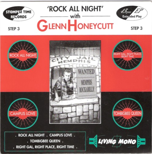 Rock All Night With Glenn Honeycutt封面