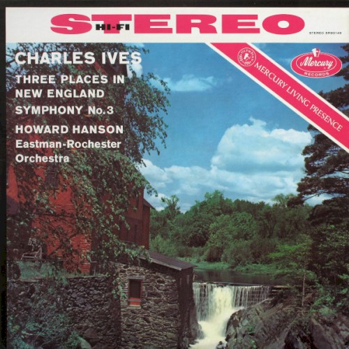 Ives: Three Places in New England / Symphony no. 3 / Schuman: New England Triptych / Mennin: Symphony no. 5封面