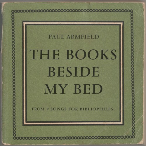 The Books Beside My Bed (From 9 Songs for Bibliophiles)封面