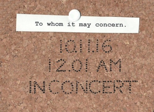 IN CONCERT封面