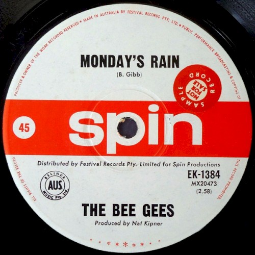 Monday's Rain / All of My Life封面