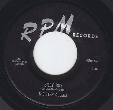 Billy Boy / Until the Day I Die封面