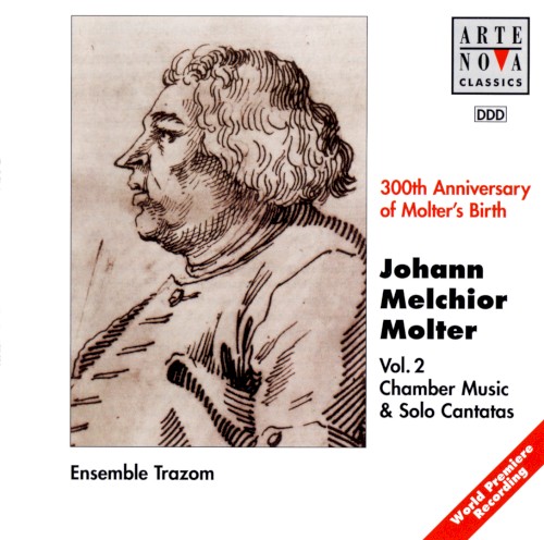 300th Anniversary of Molter's Birth, Vol. 2: Chamber Music & Solo Cantatas封面