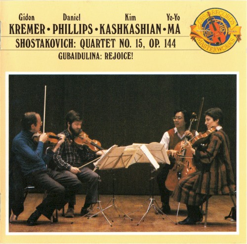 Shostakovich: Quartet no. 15, op. 144 / Gubaidulina: Rejoice!封面