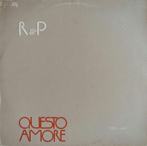 Questo amore封面