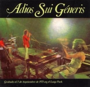 Adiós Sui Generis, parte 1封面