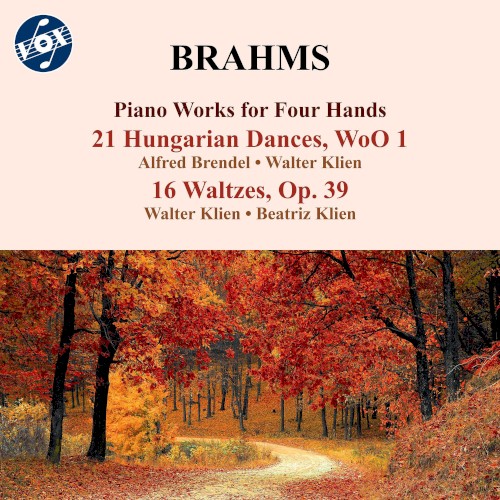 21 Hungarian Dances, WoO 1 / 16 Waltzes, op. 39封面