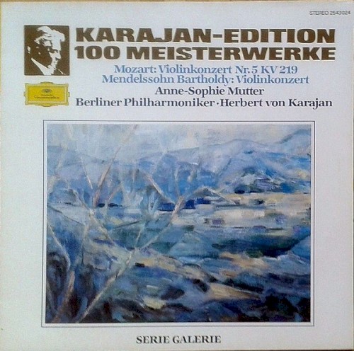 Mozart: Violinkonzert Nr. 5 KV 219 / Mendelssohn Bartholdy: Violinkonzert封面