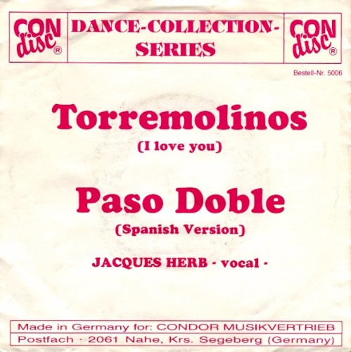 Torremolinos (I Love You) Paso Doble (Spanish version)封面