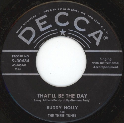 That’ll Be the Day / Rock Around With Ollie Vee封面