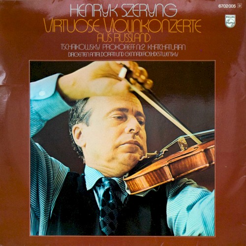 Virtuose Violinkonzerte Aus Russland封面