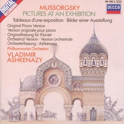 Pictures at an Exhibition: original piano version / Ashkenazy orchestral version封面
