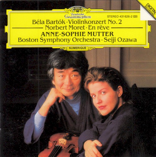Béla Bartók: Violinkonzert No. 2 / Norbert Moret: Un rêve封面