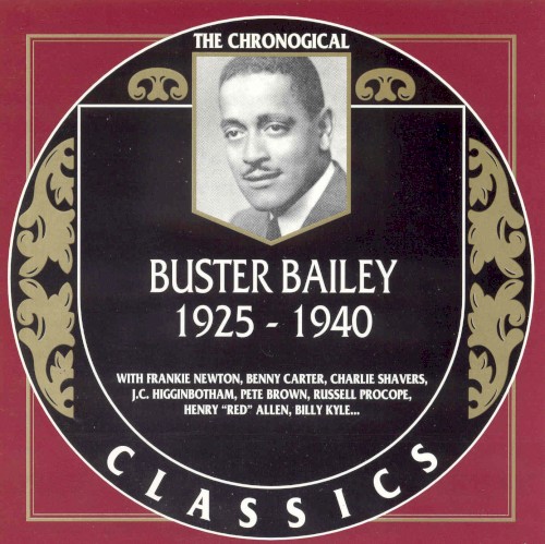 The Chronological Classics: Buster Bailey 1925-1940封面