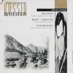Paganini: Violin Concerto, no. 1, op. 6 / Bizet/Sarasate: Concert fantasy, op. 25 / Tchaikovsky: Violin Concerto in D, op. 35封面
