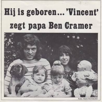 Hij is geboren…‘Vincent’ zegt papa Ben Cramer / Bedankt, namens Vincent封面