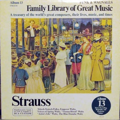 Family Library of Great Music - Strauss封面
