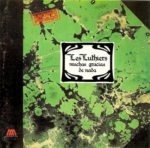 Les Luthiers hacen muchas gracias de nada封面