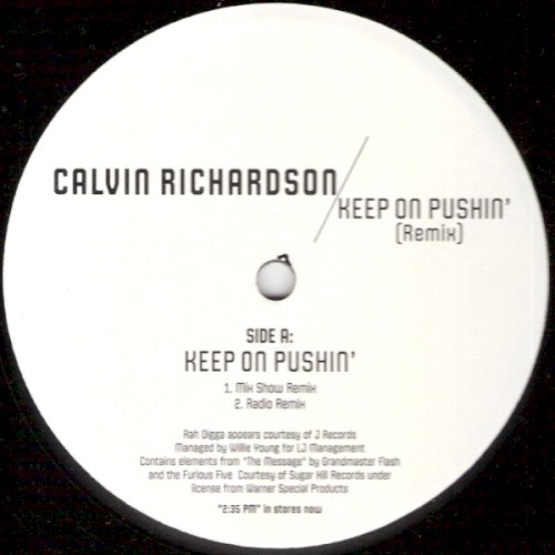 Keep On Pushin' (remix)封面