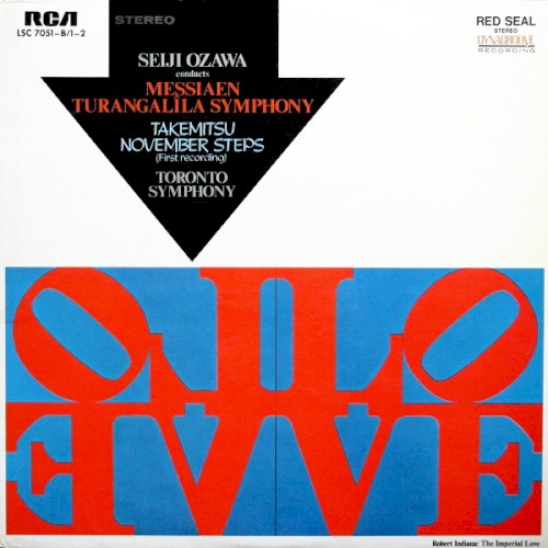 Messiaen: Turangalîla Symphony / Takemitsu: November Steps封面