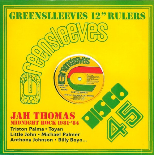 Greensleeves 12" Rulers - Midnight Rock 1981-'84封面