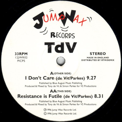I Don't Care / Resistance Is Futile封面