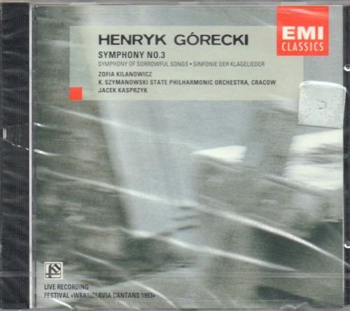 Symphony no. 3封面