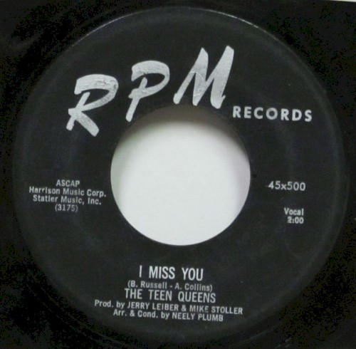 I Miss You / Two Loves & Two Lives封面