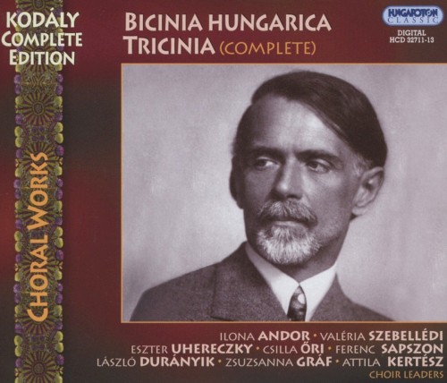 Kodály Complete Edition: Bicinia Hungarica Tricinia封面