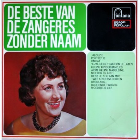 De beste van de Zangeres Zonder Naam封面