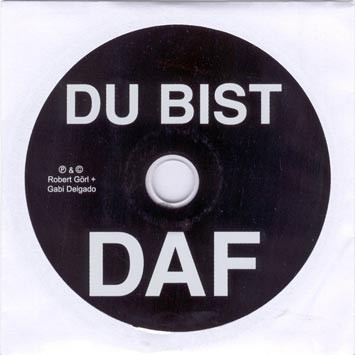 Du bist DAF封面