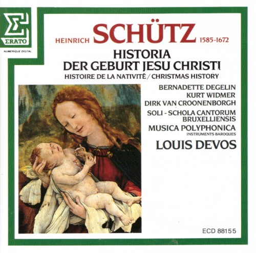 Schütz - Historia der geburt Jesu Christi封面