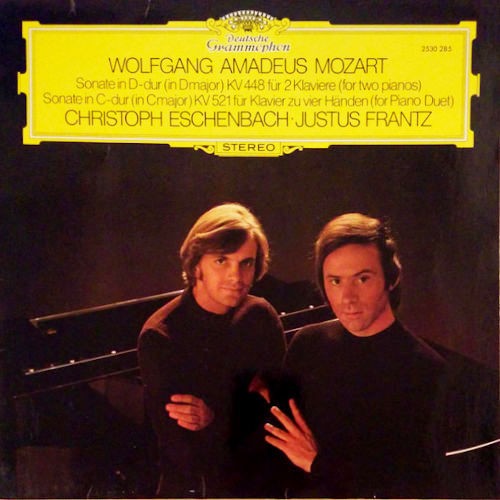 Sonata in D Major KV 448 for Two Pianos / Sonata in C Major KV 521 for Piano Due封面