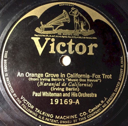 An Orange Grove in California / Dancing Honeymoon封面
