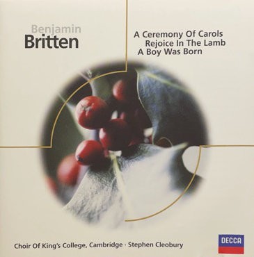 Benjamin Britten Carols封面