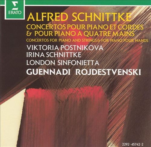 Concertos Pour Piano et Cordes & Pour Piano a Quatre Mains封面
