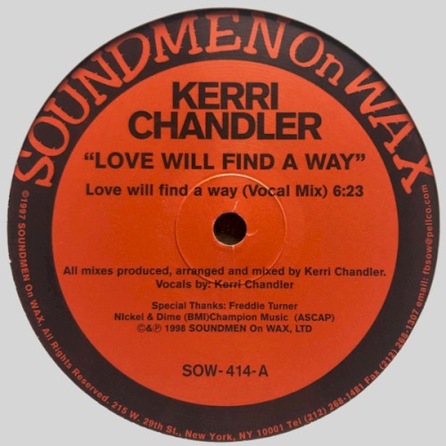 Love Will Find a Way封面