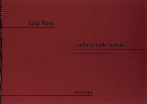 .....sofferte onde serene...封面