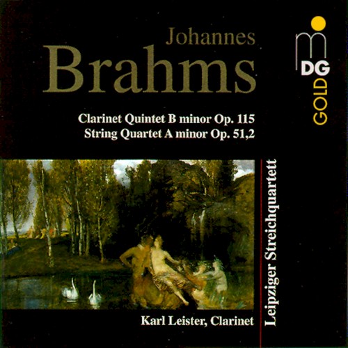 Clarinet Quintet in B minor, op. 115 / String Quartet in A minor, op. 51 no. 2封面