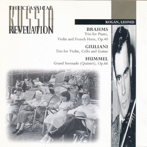 Brahms: Trio for Piano, Violin and French Horn, op. 40 / Guiliani: Trio for Violin, Cello and Guitar / Hummel: Grand Serenade (Quintet), op. 66封面