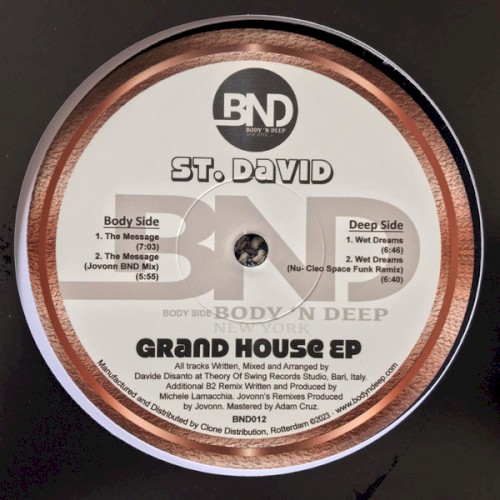 Grand House EP封面