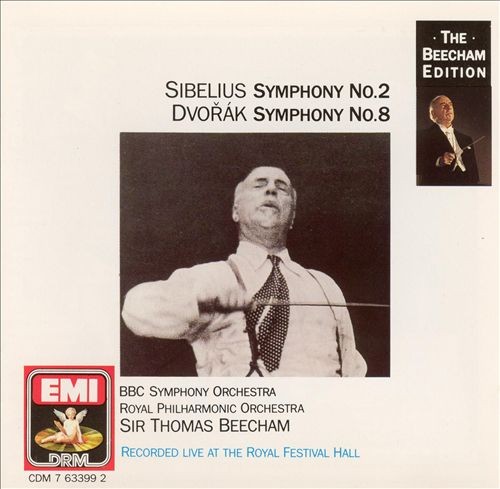 Sibelius: Symphony no. 2 / Dvořák: Symphony no. 8封面