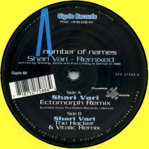Shari Vari (Remixes)封面